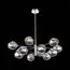 ST LUCE SL1500.103.12 Светильник подвесной ST-Luce Хром/Дымчатый E14 12*40W, изображение 5