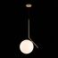 ST LUCE SL1148.313.01 Светильник подвесной ST-Luce Латунь/Белый E27 1*60W, изображение 5
