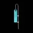 ST LUCE SL1145.181.01 Светильник настенный ST-Luce хром/зеленый E27 1*60W, изображение 5
