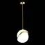 ST LUCE SL1164.313.01 Светильник подвесной ST-Luce Латунь/Белый E27 1*60W, изображение 4