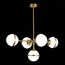 ST LUCE SL1157.303.05 Светильник подвесной ST-Luce Бронза/Белый E14 5*40W, изображение 5