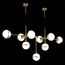 ST LUCE SL1157.303.09 Светильник подвесной ST-Luce Бронза/Белый E14 9*40W, изображение 5