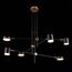ST LUCE SL1604.432.06 Светильник потолочный ST-Luce Черный, Латунь/Черный LED 6*5W 3000K, изображение 5