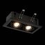 ST LUCE ST250.448.02 Светильник встраиваемый. Черный GU10 2*50W  L245xW126xH70 220V Без ламп, изображение 5