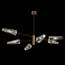 ST LUCE SL1209.302.06 Светильник потолочный ST-Luce Бронза,Черный/Дымчатый E14 6*40W, изображение 4