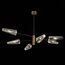 ST LUCE SL1209.302.06 Светильник потолочный ST-Luce Бронза,Черный/Дымчатый E14 6*40W, изображение 4