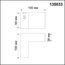 NOVOTECH 135033 OVER NT19 143 черный Соединитель - L IP20 24V RATIO, изображение 2