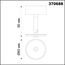 NOVOTECH 370688 KONST NT19 172 черн Накладной Светильник без плафона (плафоны арт. 370694-370711) IP20 GU10 UNITE, изображение 2