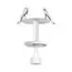 NOVOTECH 370681 KONST NT19 172 бел Встраив.Светильник без плафона (плафоны арт. 370694-370711) IP20 GU10 50W UNITE