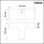 NOVOTECH 135034 OVER NT19 143 черный Соединитель - Т IP20 24V RATIO, изображение 2