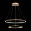 ST LUCE ST603.243.56 Светильник подвесной ST-Luce Золотистый/Белый LED 1*56W 4000K, изображение 4