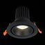 ST LUCE ST705.438.10 Светильник встраиваемый. Черный LED 1*10W 3000K 750Lm Ra>90 38° IP20 D102xH85 170-240V, изображение 7