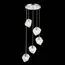 ST LUCE SL1175.103.05 Светильник подвесной ST-Luce Хром/Прозрачный E14 5*40W, изображение 5