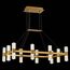 ST LUCE SL6007.203.20 Люстра подвесная ST-Luce Латунь/Прозрачный LED 20*2,5W 4000K, изображение 5
