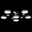 EVOLUCE SLE6006-702-06 Светильник потолочный Серый/Серый LED 6*12W 3000K/4500K/6000K, изображение 4