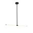 ST LUCE SL393.403.02 Светильник подвесной ST-Luce Черный/Белый LED 2*10W 4000K