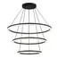 ST LUCE SL1018.403.03 Светильник подвесной ST-Luce черный/прозрачный LED 3*130W 4000K