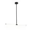 ST LUCE SL393.403.02 Светильник подвесной ST-Luce Черный/Белый LED 2*10W 4000K