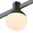ST LUCE ST815.406.05 Магнитный трековый светильник FARM Черный LED 1*5W 3000K 78Lm Ra90 120 IP20 D75xH109 24