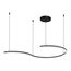 ST LUCE SL1018.403.01 Светильник подвесной ST-Luce черный/прозрачный LED 1*65W 4000K