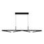 ST LUCE SL1018.403.04 Светильник подвесной ST-Luce черный/прозрачный LED 4*32W 4000K