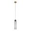 ST LUCE SL1145.343.01 Светильник подвесной ST-Luce Латунь/Дымчатый E27 1*60W
