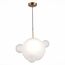 ST LUCE SL1133.503.01 Светильник подвесной ST-Luce Латунь/Белый E27 1*60W
