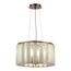 ST LUCE SL1516.303.06 Светильник подвесной ST-Luce Бронза, Прозрачный/Белый алебастр E14 6*40W