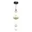 ST LUCE SL6134.433.01 Светильник подвесной ST-Luce черный/розовый, зеленый, синий, опаловый LED 1*24W 3000K