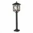 ST LUCE SL084.415.01 Светильник уличный наземный ST-Luce Черный/Черный, Прозрачный E27 1*60W