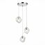 ST LUCE SL1175.103.03 Светильник подвесной ST-Luce Хром/Прозрачный E14 3*40W