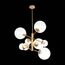 ST LUCE SL1150.203.08 Светильник подвесной ST-Luce Матовое золото/Прозрачный E27 8*40W (из 3-х коробок), изображение 4