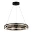 ST LUCE SL6019.333.01 Светильник подвесной ST-Luce Черный/Дымчатый, Белый LED 1*36W 3000K