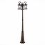 ST LUCE SL080.425.03 Светильник уличный наземный ST-Luce Темный кофе/Прозрачный, Темный кофе E27 3*100W