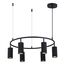 ST LUCE SL1213.403.06 Светильник подвесной ST-Luce Черный/Черный GU10 6*5W 4000K