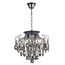 ST LUCE SL846.102.06 Люстра подвесная ST-Luce Темный хром/Тонированный черный E14 6*40W