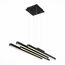 ST LUCE SL933.403.04 Люстра подвесная ST-Luce Черный/Белый,Черный LED 1*38W 3000K/4000K/6000K