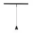 ST LUCE ST689.436.05 Магнитный трековый светильник Черный LED 1*5W 3000K Lm Ra>90 40° IP20 D80xH98 24V