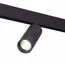 ST LUCE ST365.446.18 Магнитный трековый светильник Черный LED 1*18W 4000K 1 530Lm Ra>90 36° IP20 L-xW60xH148