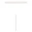 ST LUCE ST683.536.08 Магнитный трековый светильник Белый LED 1*8W 3000K 450Lm Ra90 24° IP20 D30xH500 48V, изображение 3
