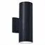 ST LUCE SL074.401.02 Светильник уличный настенный ST-Luce Черный/Черный LED 2*8W 4000K