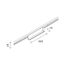 ST LUCE ST665.446.08 Магнитный трековый светильник Черный LED 1*8W 4000K 250Lm Ra>80 100° IP20 L300xW10xH18, изображение 3