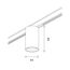 ST LUCE ST671.446.09 Магнитный трековый светильник Черный LED 1*9W 4000K 500Lm Ra>90 36° IP20 D45xH63 24V, изображение 6