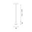 ST LUCE ST689.436.05 Магнитный трековый светильник Черный LED 1*5W 3000K Lm Ra>90 40° IP20 D80xH98 24V, изображение 5