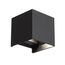 ST LUCE SL560.401.02 Светильник уличный настенный ST-Luce Черный/Черный LED 2*3W 4000K