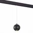 ST LUCE ST354.433.12 Магнитный трековый светильник подвесной Черный LED 1*12W 3000K 750Lm Ra>80 36° IP20 D10