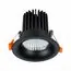 ST LUCE ST703.438.10 Светильник встраиваемый. Черный LED 1*10W 3000K 900Lm Ra>90 38° IP20 D85xH75 170-240V, изображение 4