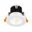 ST LUCE ST704.548.10 Светильник встраиваемый. Белый LED 1*10W 4000K 900Lm Ra>90 38° IP20 D80xH60 170-240V