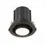ST LUCE ST702.438.12 Светильник встраиваемый. Черный LED 1*12W 3000K 900Lm Ra80 24° IP20 D90xH92 180-240V, изображение 3