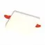 ST LUCE ST700.038.16 Светильник встраиваемый. Белый LED 1*16W 3000K 1 380Lm Ra80 120° IP20 L123xW123xH20 85-265V